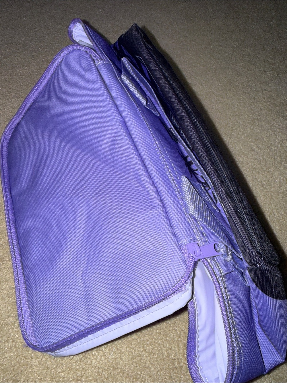 Trader Joe’s mini insulated tote - purple - Picture 3 of 3